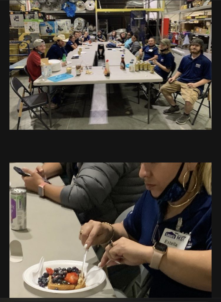rskrabel1's tweet photo. MSM Jessi providing breakfast for her day and night team. #MSTlove
@BlueBoxR1 @Caindomain @DustinCornell5 @BenitoKomadina @MorganH30900656 @damianftaylor @Jessica91579911 https://t.co/Wge40mjRAX