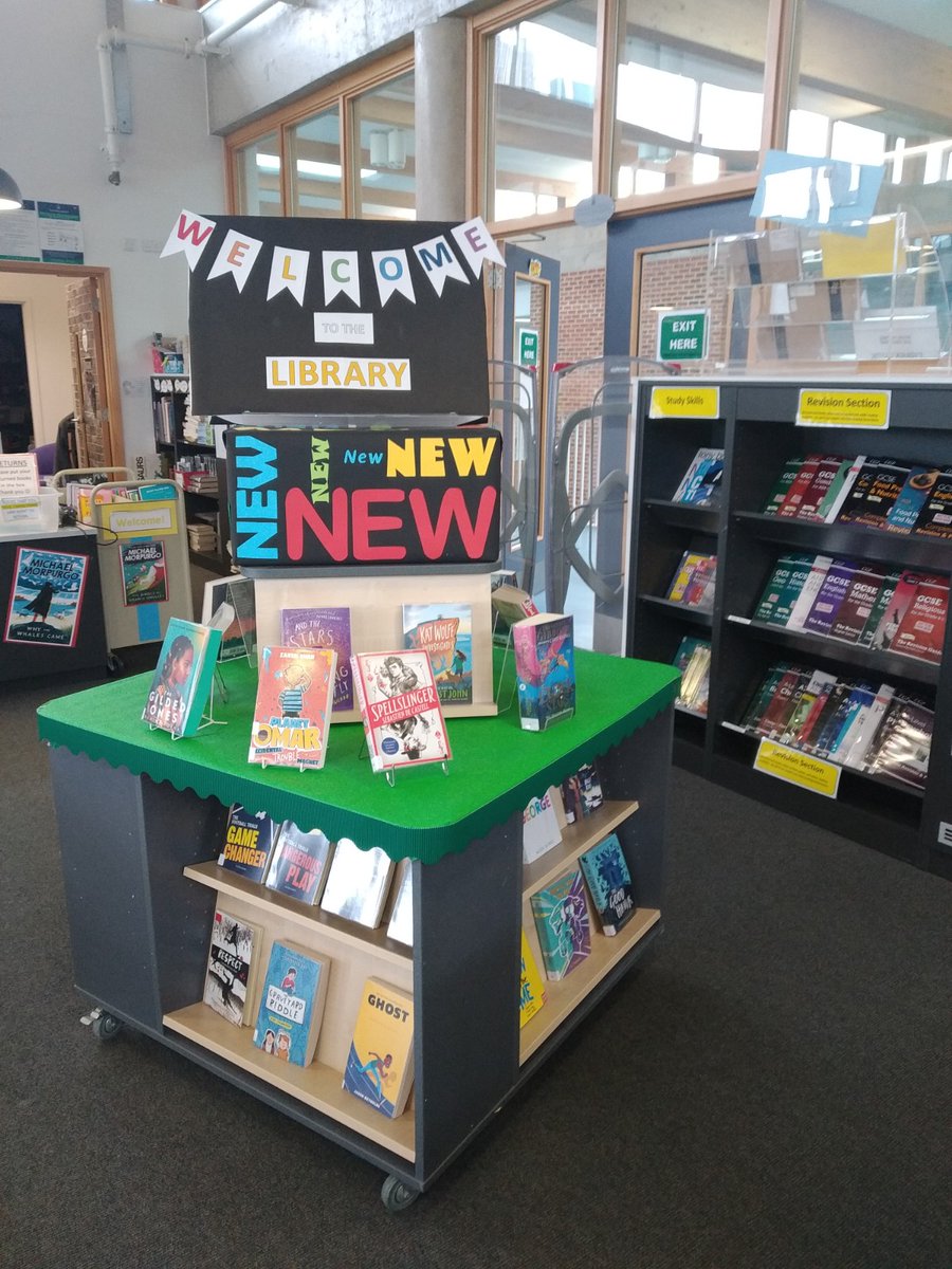 Minster_Library's tweet image. Welcome back! The library is now open once again from 8:30-16:15. You can come in to chill out, read, or get some work done! We've got loads of new books including graphic novels, young adult and LOADS more! Come say Hi! #SucceedingTogether