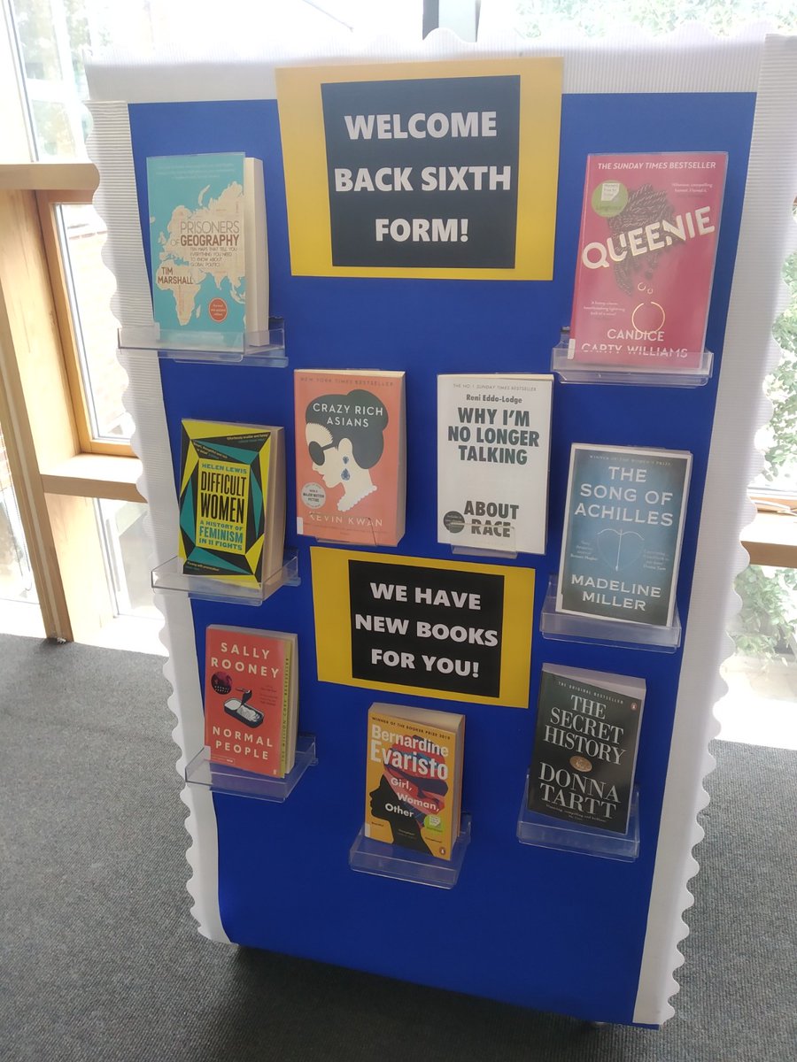 Minster_Library's tweet image. Welcome back! The library is now open once again from 8:30-16:15. You can come in to chill out, read, or get some work done! We've got loads of new books including graphic novels, young adult and LOADS more! Come say Hi! #SucceedingTogether