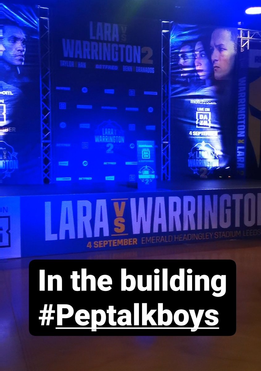 In the building! Weigh in!

#LaraWarrington2
#Peptalkboys