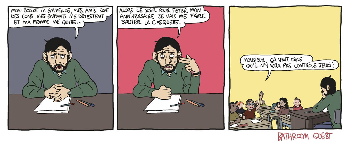 EdMemePasMal's tweet photo. Bonne rentrée à toutes et tous avec @JustAsEasy et @GloryOwlComix ! 🔫 https://t.co/gx1kHkBMK8