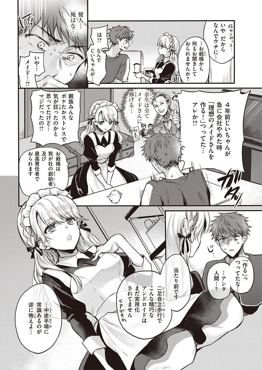 なんかズレたメイドが家に派遣されてきた 