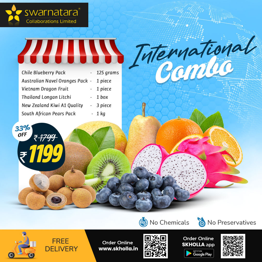 Skholla Social on Twitter "🧺 Presenting International fruits combo ️