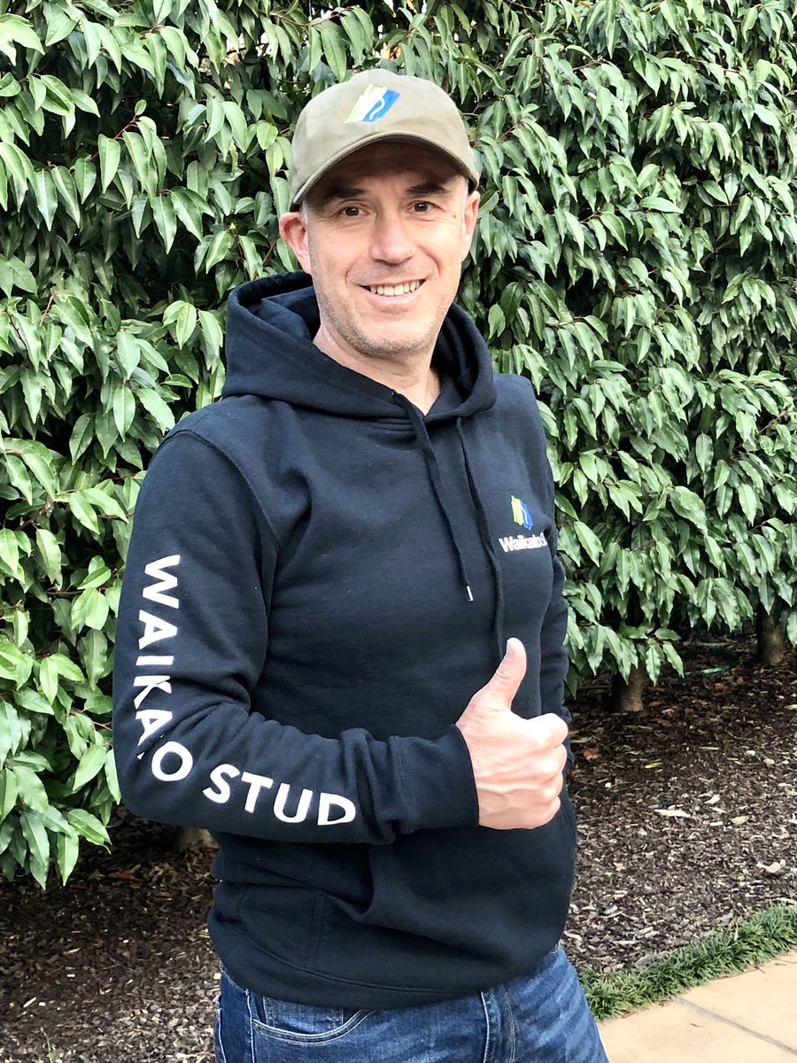 SBilalis's tweet photo. What a way to brighten up your day, big thanks to our friends @WaikatoStud for the new gear and 🤞we can see you all soon. https://t.co/dVoBGl96mI