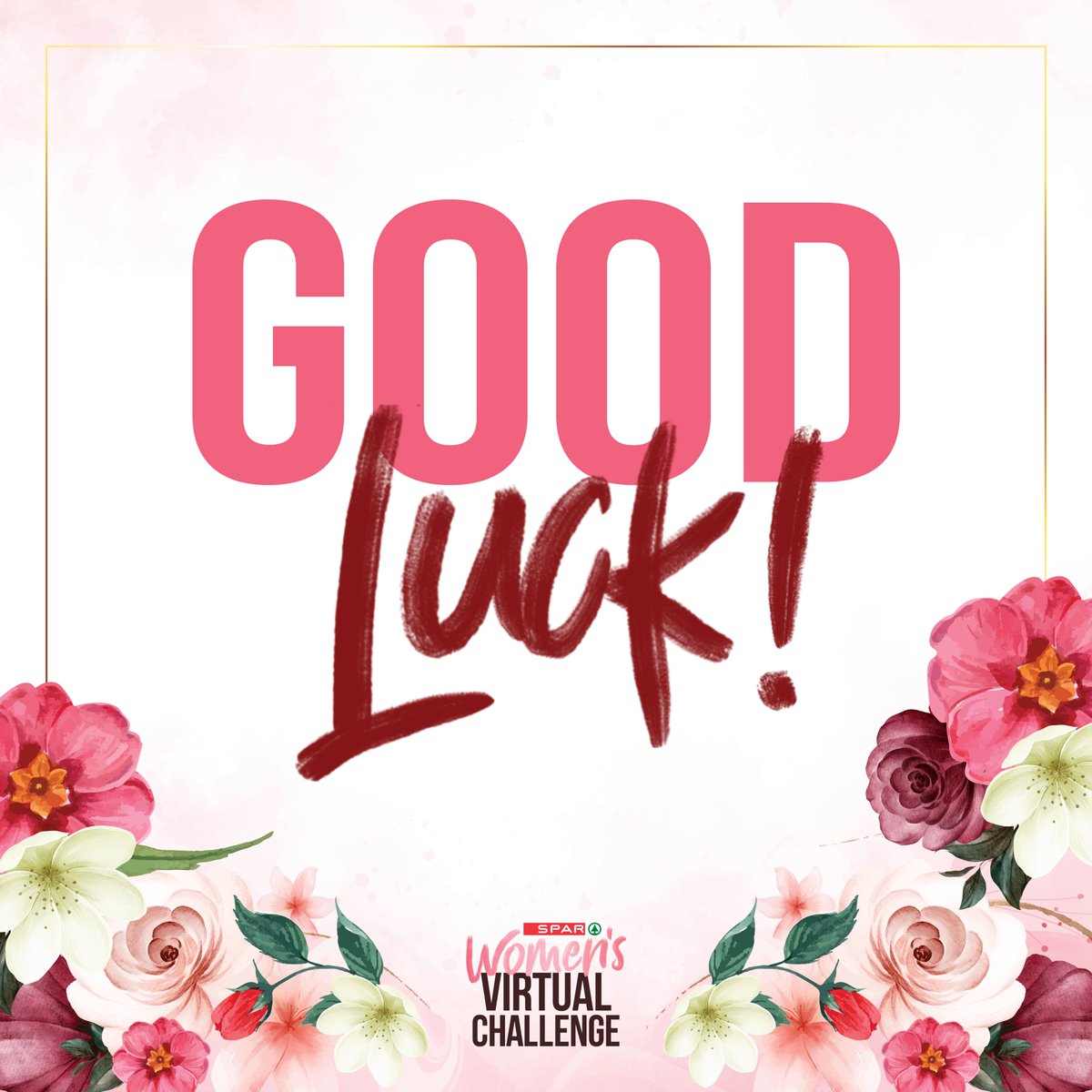 SPARLadiesRace's tweet photo. Good Luck...
To everyone participating in the SPAR Womenβs Virtual Challenge today!
Remember to share your virtual challenge with us by posting on social media platforms and using the hashtags #LiveLimitless #SPARVirtualChallenge #SPARKZN #RunMyCity #RunKZN https://t.co/774yH8Ek9c