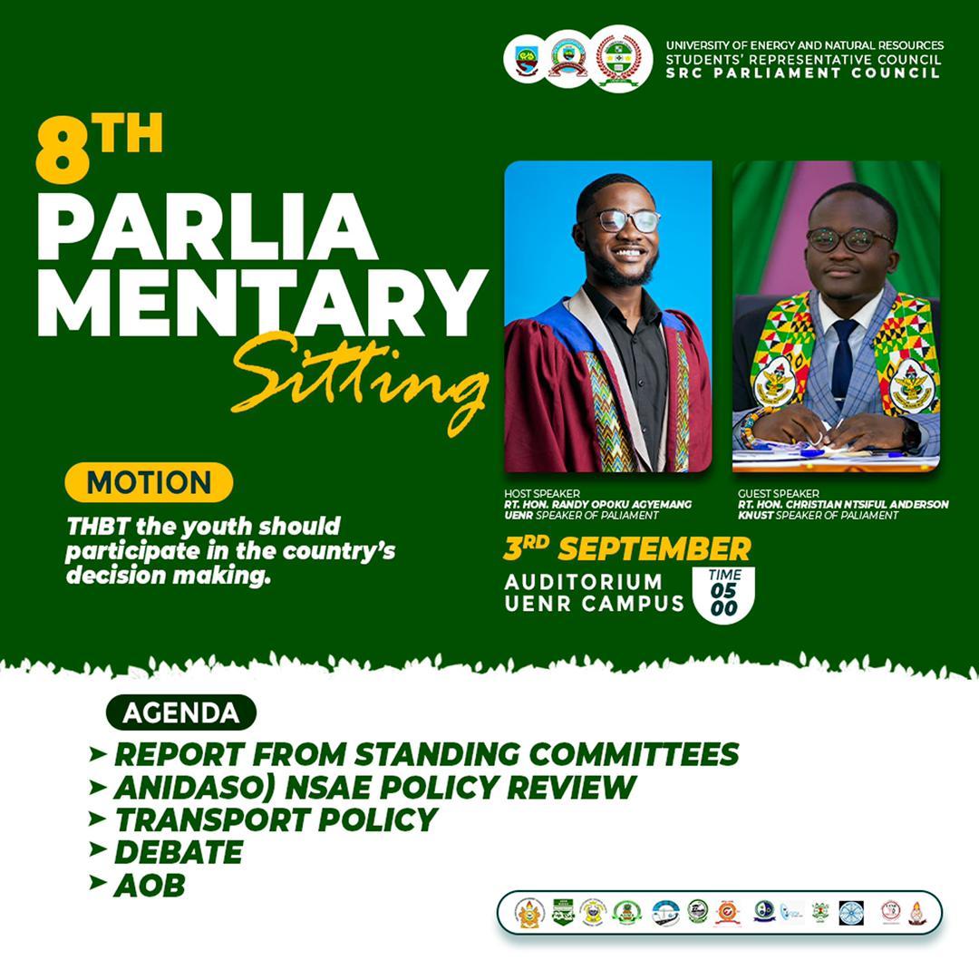 πππ ππππ (@thevokofficial) on Twitter photo <a href="/src_parliament/">KNUST SRC PARLIAMENTARY COUNCIL</a> The Rt. Hon. Speaker <a href="/realdranderson/">Dr. Anderson</a> will be joining <a href="/UenrSrc/">UENR SRC</a> parliamentary council on a parliamentary working visit. He will be chairing the debate on the Anidaso) Nsae Welfare Policy Review.
This is an unprecedented initiative. Congratulations to Rt. Hon. Randy <a href="/src_parliament/">KNUST SRC PARLIAMENTARY COUNCIL</a> The Rt. Hon. Speaker <a href="/realdranderson/">Dr. Anderson</a> will be joining <a href="/UenrSrc/">UENR SRC</a> parliamentary council on a parliamentary working visit. He will be chairing the debate on the Anidaso) Nsae Welfare Policy Review.
This is an unprecedented initiative. Congratulations to Rt. Hon. Randy