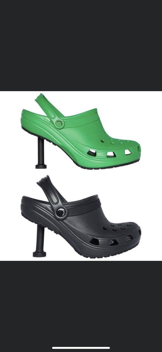 HushedTomes's tweet photo. @philearle @mossmontmomery @MGLnrd …crocs for evening wear? https://t.co/JV7NyHLIXN