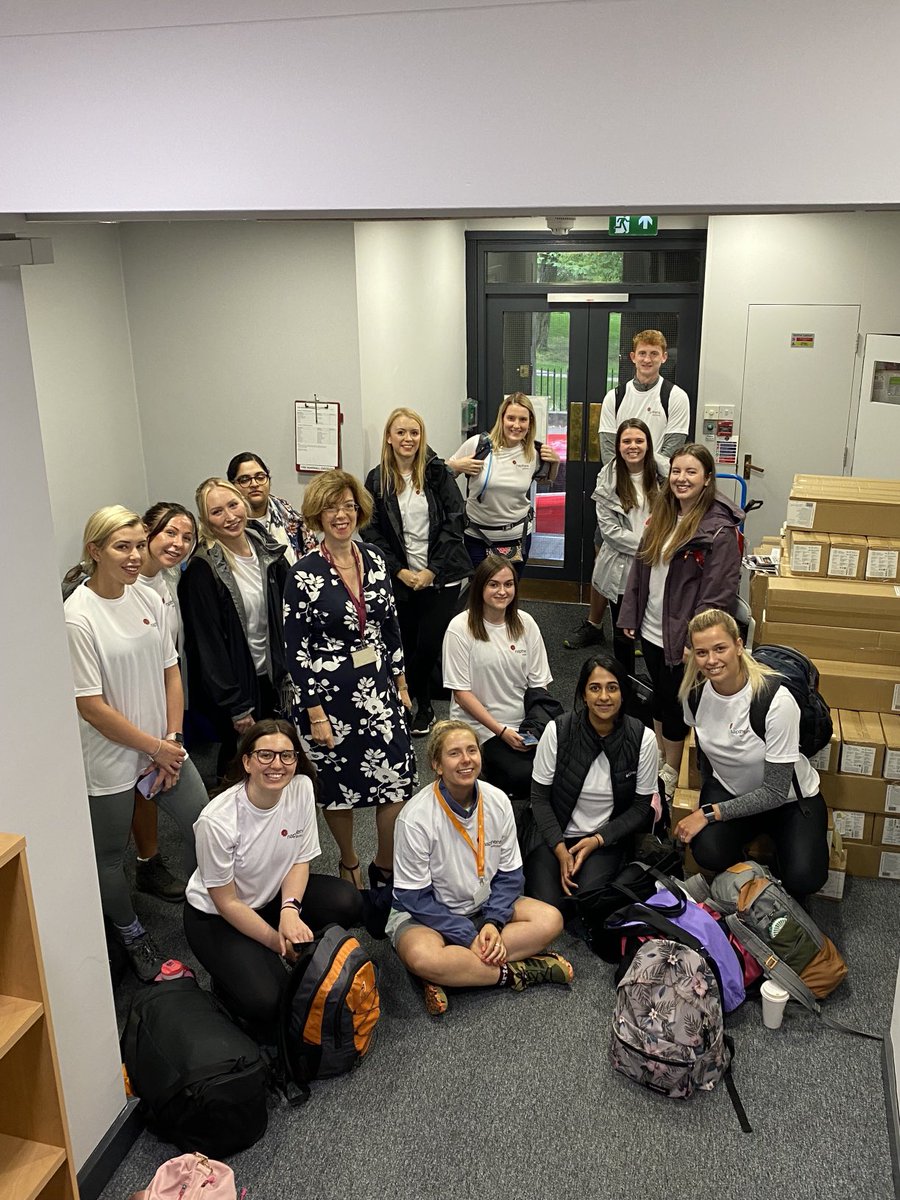HelenLucking's tweet photo. And they’re off! Our intrepid trainees are walking from our Preston office to our Kendal office over the next 2 days raising money for charity in support of My Happy Mind. Please support them https://t.co/gfqdwpLvtV https://t.co/AacvIw48ES