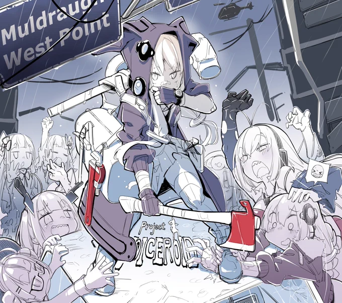 『Project Zomboid』のボイロ勢パロ絵です。
ゾンビパンデミックで不幸にも生存者となってしまったゆかりん。友人はみんなゾンビになってしまった。電気も水道もいずれ止まる。街に残されたわずかな物資をかき集め安全な拠点を作り上げる。依然として最悪だが少しでもマシな最悪を送るために。 