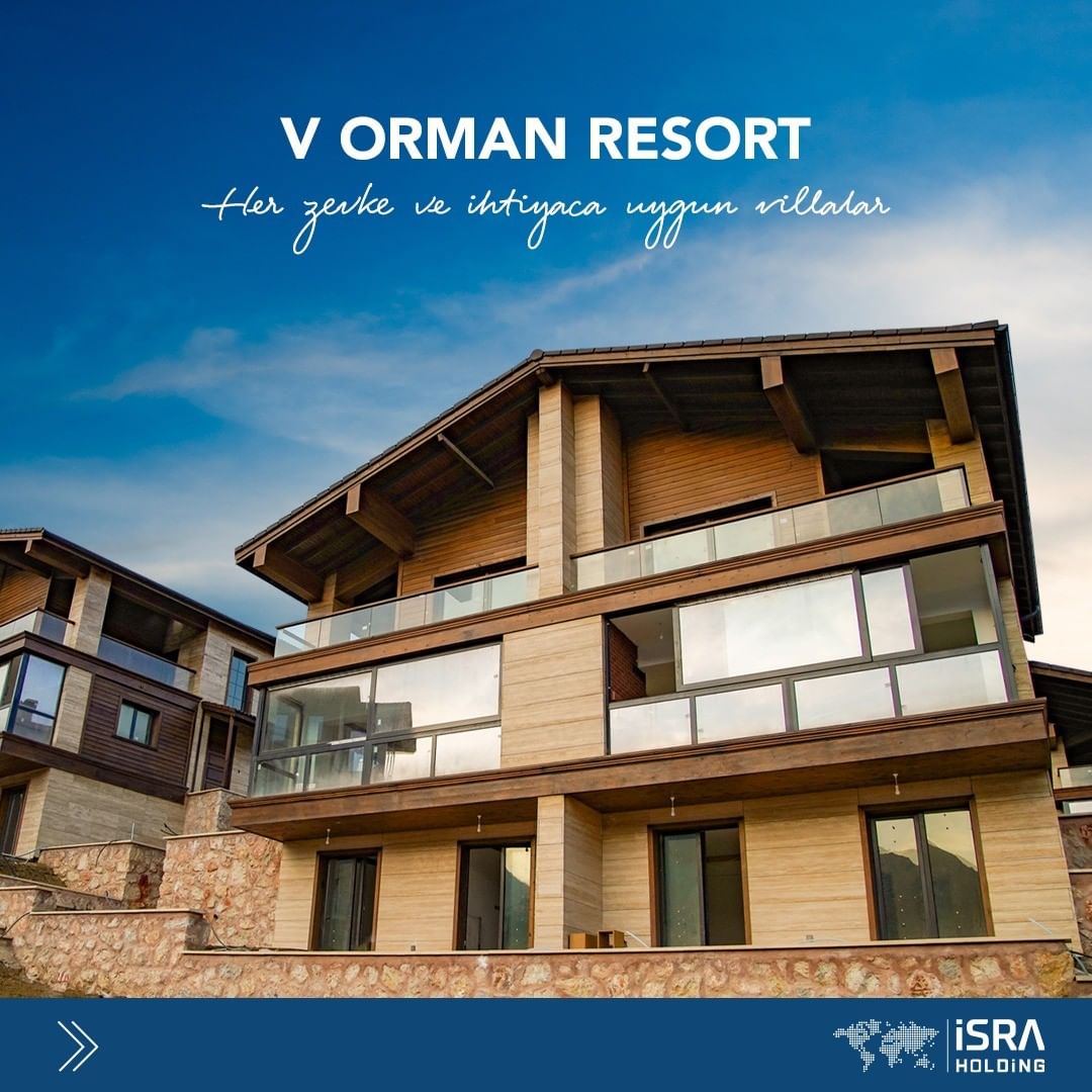 Her zevke ve ihtiyaca uygun villallar.
.
.
.

#VOrmanResort #İsraHolding
#İşletme #Projeler #Yatırım #Şirketler #İnşaat #Gelişim #Gayrimenkul #İlişkiler #Holding #Ofisler #Yatırımcılar #Yatırım #Ortaklar #Hisseler