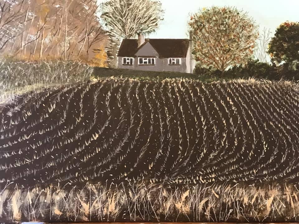 Great news, my painting has been sold at Wells Contemporary Art Exhibition