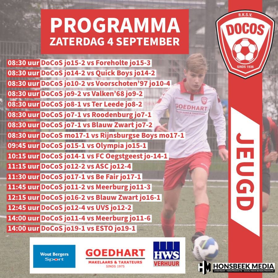 rksv DoCoS jeugd tweet media