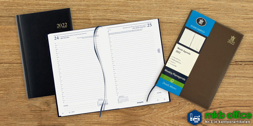 De agenda's voor 2022 zijn vanaf nu verkrijgbaar!

Zoek uw agenda voor het komende jaar alvast uit:
mkbofficeshop.nl/c/papierwaren/…