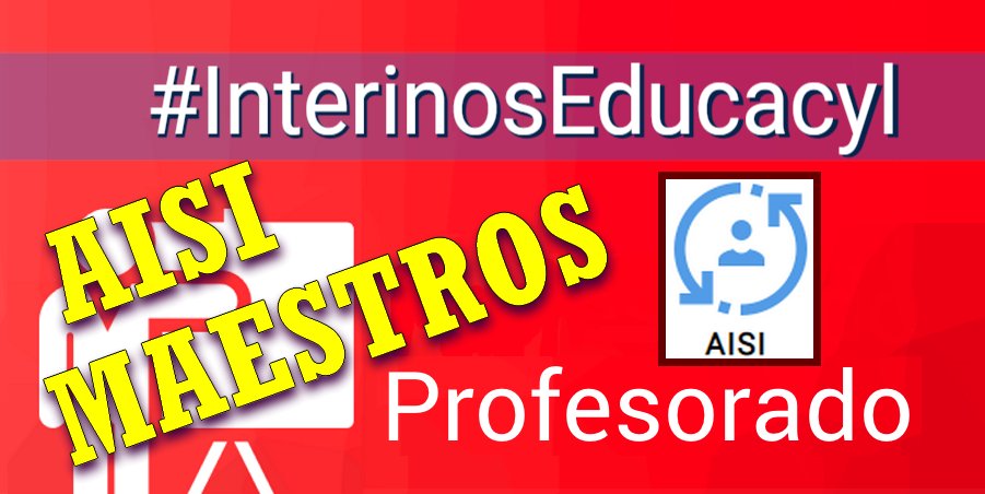 🔴 #AISI 1 de #Maestros para el curso 21-22.

📅 Abierto el plazo de PETICIONES hasta las 11:00 h de hoy, viernes, día 3 de septiembre.

#InterinosEducacyl #Sustituciones #ProfesoradoCYL

👉 ow.ly/A5Yj50G0Cjh
