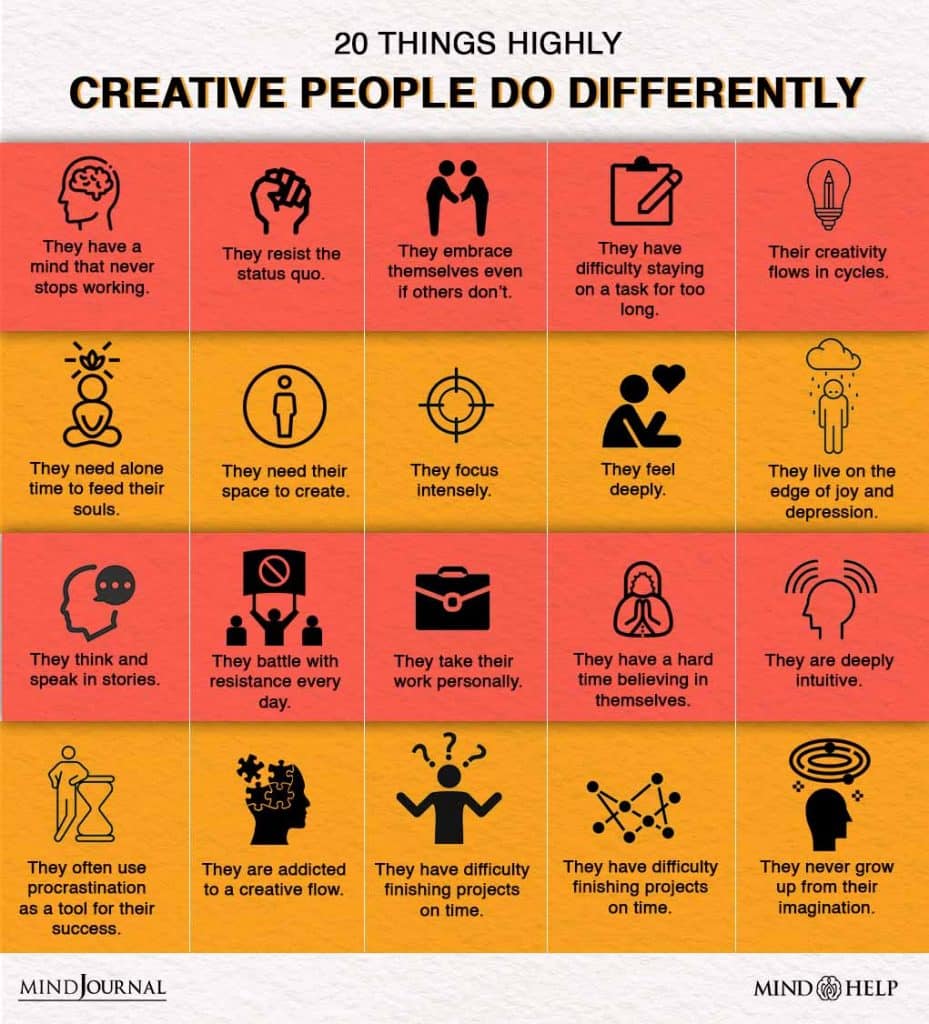relationship with a creative person
