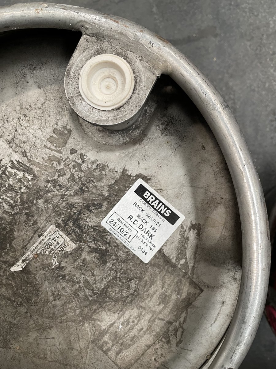 Our 1st batch of <a href="/brainsbrewery/">Brains</a>   Dark cask for 2021 rolled off the production line yesterday. 

A big thank you to our amazing team at the brewery.

For details on wholesale suppliers around the UK,  contact enquiries@sabrain.com

#darkisback #caskale #welshbeer #brainsbrewery