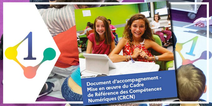 Enseigner dans le 1er degré avec le numérique tweet media