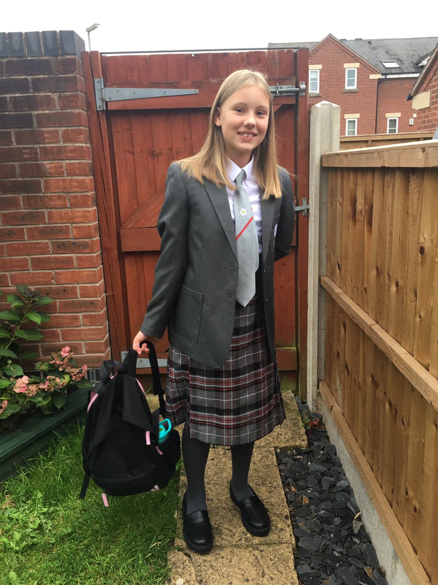 Well there she goes…. Senior school!!! #BackToSchool #emotionalmother