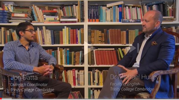 #TeamEnglish, are your students interested in studying #English <a href="/Cambridge_Uni/">Cambridge University</a>? <a href="/DattaJon/">Jon Datta</a> sat down with Dr Michael Hurley, Reader in Literature &amp; Theology <a href="/TrinCollCam/">Trinity College</a>, to discuss the importance of details, finding your own voice &amp; 'intellectual ferment' youtu.be/gB0ZblaJBsI