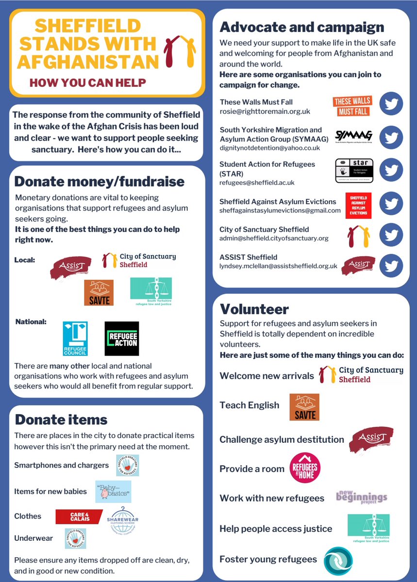 Sheffield Stands With Afghanistan - How you can help