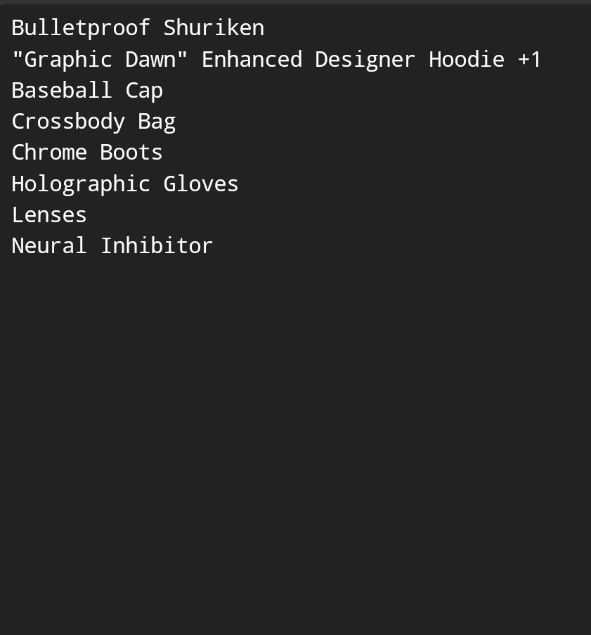 pranksy's tweet photo. Divine Robes are for Nerds. Sorry Looters

It's all about Bulletproof Shuriken's and "Graphic Dawn" Enhanced Designer Hoodie +1's with @gearforpunks

https://t.co/HlgrIAwsqN https://t.co/9aAs6n36W6