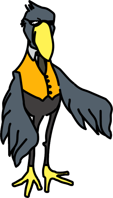 ハシビロコウのtwitterイラスト検索結果 ハシビロコウのtwitterイラスト検索結果