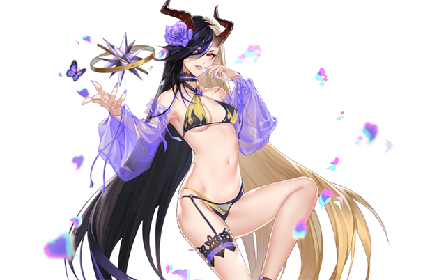 【期間限定UR水着キャラピックアップガチャ】

ご主人様ごきげんよう。ニアです！
URグレス(水着)ピックアップガチャ開催中！！

▼開催期間
8/31(火)18:00～9/7(火)15:00

10連ガチャではSTEP5でSSR以上キャラクター1体が確定！

※詳細内容はゲーム内のお知らせをご確認ください。