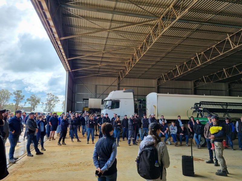 AgrifacAU's tweet photo. The #Agrifac team saw an impressive turn out at the recent @WeedSmartAU Week in #Esperance ๐
โIt was a privilege to be part of this event,โ reports @mattydurack, #AgrifacAU WA Territory Manager.
Thank you to the organisers for such a fantastic event! #WeedSmartAU #WeedSmartWeek https://t.co/K1vcMjeDZi