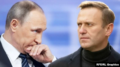 Кого вы видите президентом в 2024 годы: ретвит - Путина, лайк - Навального.