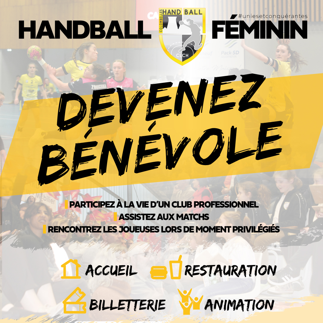 Devenez #benevole #club #Handball #association