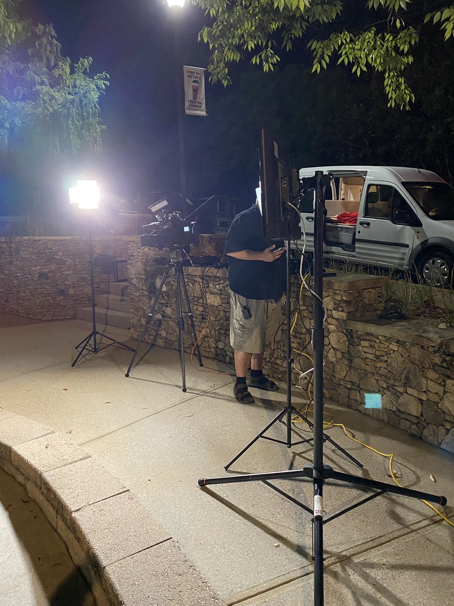 Setting up in #Clemson for our last <a href="/WSPA7/">WSPA 7NEWS</a> #ZipTrip of the summer. <a href="/MalachiRodgers/">Malachi Rodgers</a> <a href="/CScarpelliTV/">Christine Scarpelli</a> and I are here live from 5:00-9:00am.