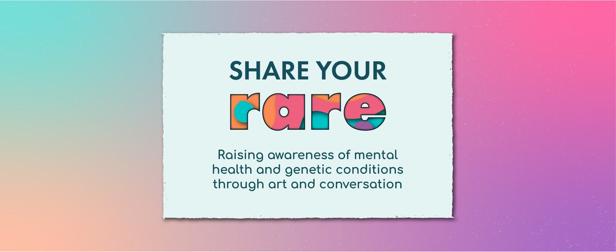 NeusTamarit's tweet image. #ShareYourRare is a @wellcometrust funded art and science project between @ChawnerSamuel and @phenotypica.
More information and how to take part: ncmh.info/shareyourrare

#artandscience #phenotypica #art #Genetics #MentalHealthMatters #MentalHealthAwareness #RareDiseases