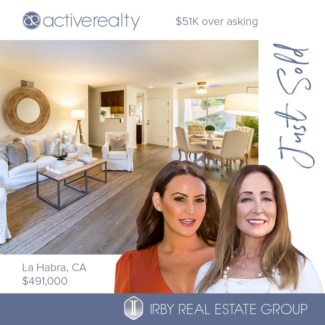 JUST SOLD❣️🌟🌟🌟🌟🌟Waaayyy over asking to happy buyers in the community of La Habra!  @irbyrealestategroup  Team #IRG <a href="/kellym/">kellym</a>.stirling and <a href="/thesusanirby/">Susan Irby</a>  @actvre