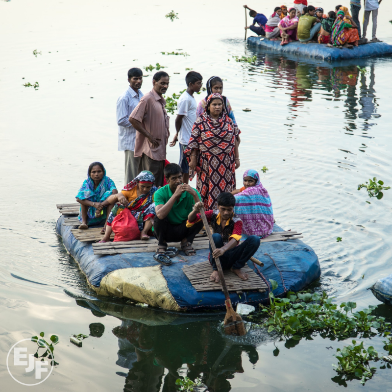 ejfoundation's tweet photo. 41 people every minute have been displaced by weather-related hazards since 2008. They are overwhelmingly from countries which have done little to cause this crisis.

It's time for legal status and protections for climate refugees. Join the call: https://t.co/FEFoeb1yXf