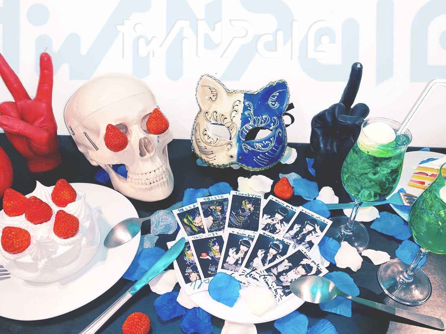 twinpale 蒼井叶 白雪姫乃 チェキ twinpale 蒼井叶 白雪姫乃 チェキ