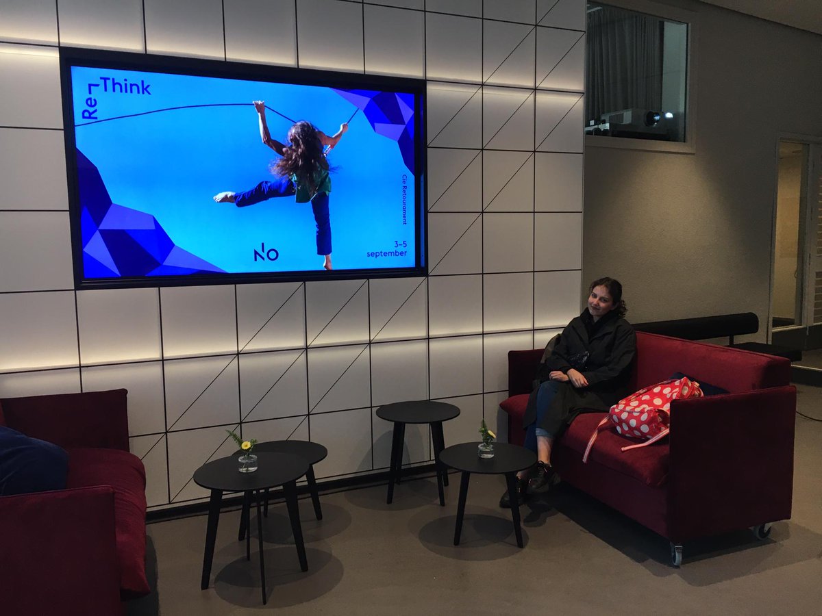 springbackmag's tweet image. #Springbackonroute Our special correspondents Oonagh Duckworth and Анна Козонина have arrived at @Norrlandsoperan  in Umea! They&apos;ll be covering the Re-think festival:) Stay tuned!