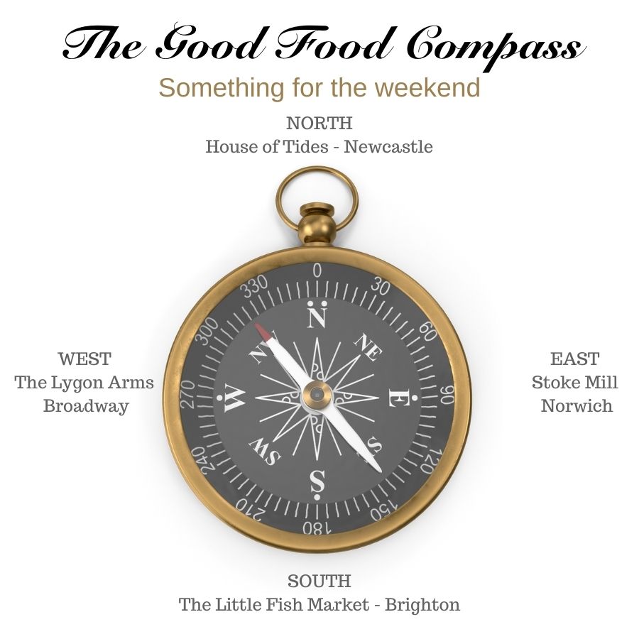 The Good Food Compass returns...
Something for "this" Weekend

N: bit.ly/3kQGJR5
S: bit.ly/3n4TIBz
E: bit.ly/3tjEFVx
W: bit.ly/3DIxCue

&amp; Central: The Oyster Club - Birmingham
bit.ly/3mWX49B

Now we can lets #EATOUT