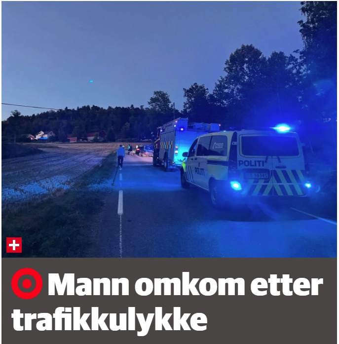 JustAnoying's tweet photo. Dette er spekulativt av @Telemarksavisa . Mann døde av et illebefinnende og ikke av utforkjøringen noe som også Politiet referer. Er dere så nyhetskåte at Vær varsom plakaten er lagt i en skuff langt nede i kjelleren? https://t.co/0CO8uWQQrI
