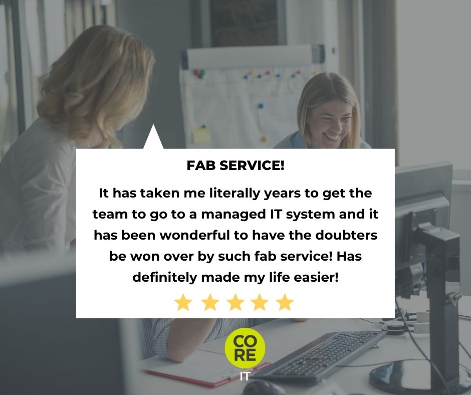 CoreFacility's tweet image. Excellent feedback 😀Well done to our incredible IT team 👏

#thecoreway #coreit #customerservice #testimonial