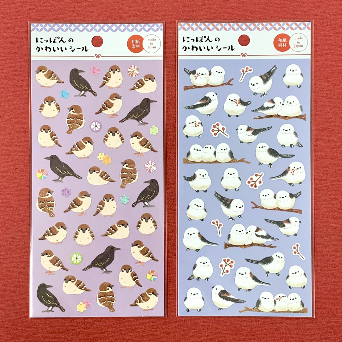 にっぽんのかわいいシールの新柄✨ が登場しました～???? 秋に 