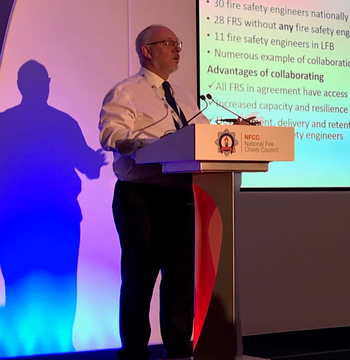 NFCC_FireChiefs's tweet photo. NFCC's Protection Unit gives an update on Service Delivery Improvement workstream. Future updated guidance and support for collaborative working will provide opportunities #PreventProtect https://t.co/IM1VV4cqHF
