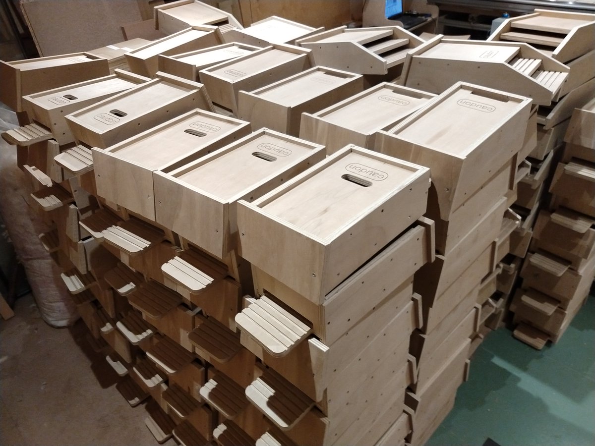 This is what 220 bat boxes look like!@MarkCocker2 @raptor_jimmi @peakdistrict @DerbysWildlife