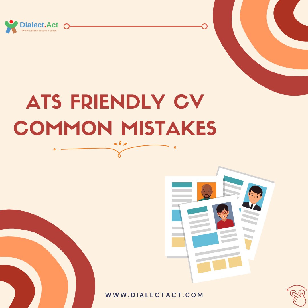 DialectAct's tweet photo. Hi Dialectors!✨Sudah tahu kan CV #ATSFriendly dan apa saja yang dibutuhkan dalam pembuatannya. Namun, masih banyak kesalahan saat pembuatan CV #ATSFriendly yang umum dilakukan. Apa saja? Check it out! #DialectAct #Career #CV #Kesalahan #KesalahanCV #Work #Job #Kerja #Pekerjaan https://t.co/QfYEz6ZrKq