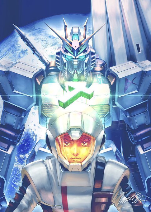 「νガンダムの日」 illustration images(Latest))