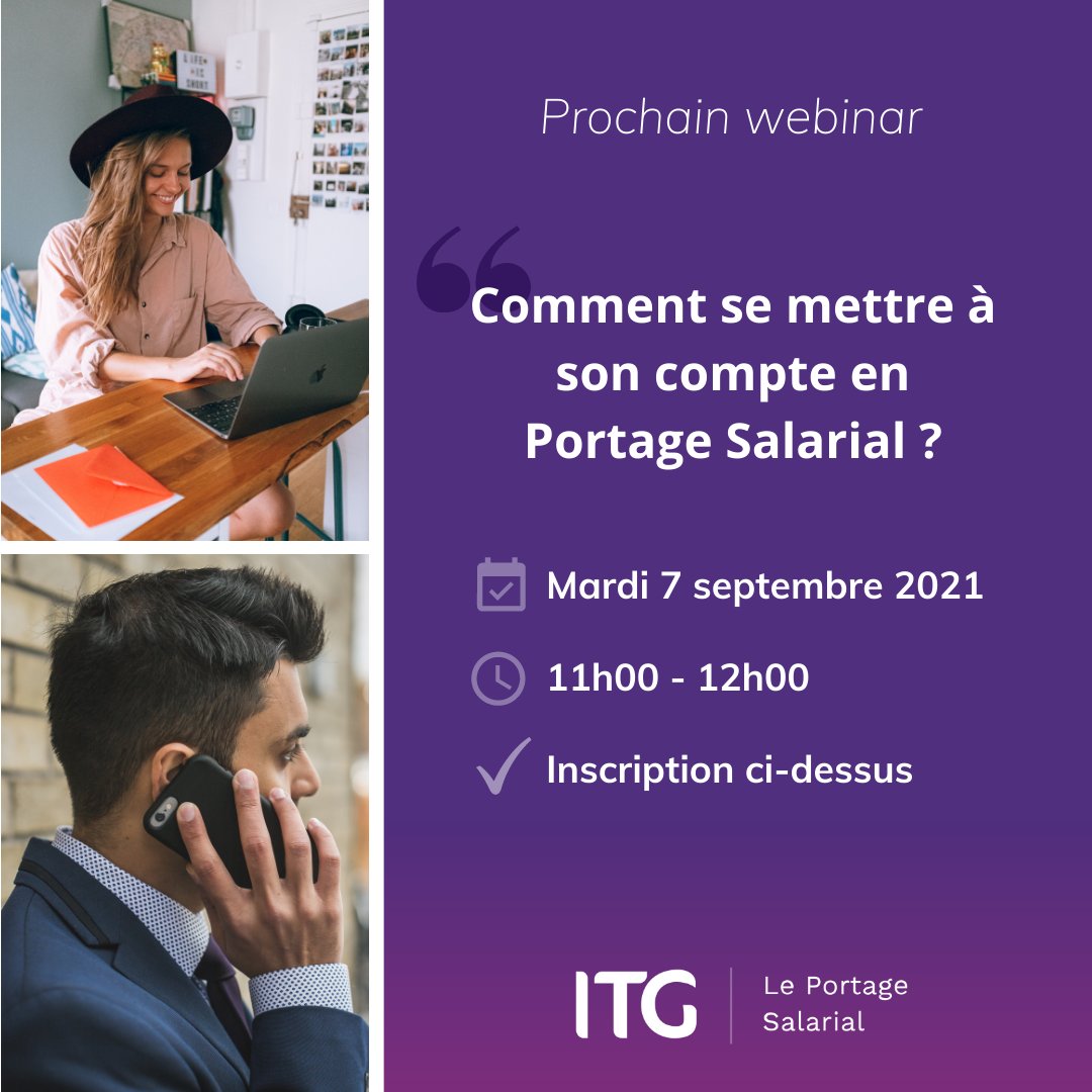 ITGgroupe's tweet image. [WEBINAR]
Vous souhaitez devenir #indépendant ou changer de #statut ?
Vous recherchez une #solution pour être #autonome tout en étant protégé ? 🚀
Inscrivez-vous à notre prochain #webinar👉bit.ly/2WFIGY6
#simple #protection #portagesalarial #independant #consultant