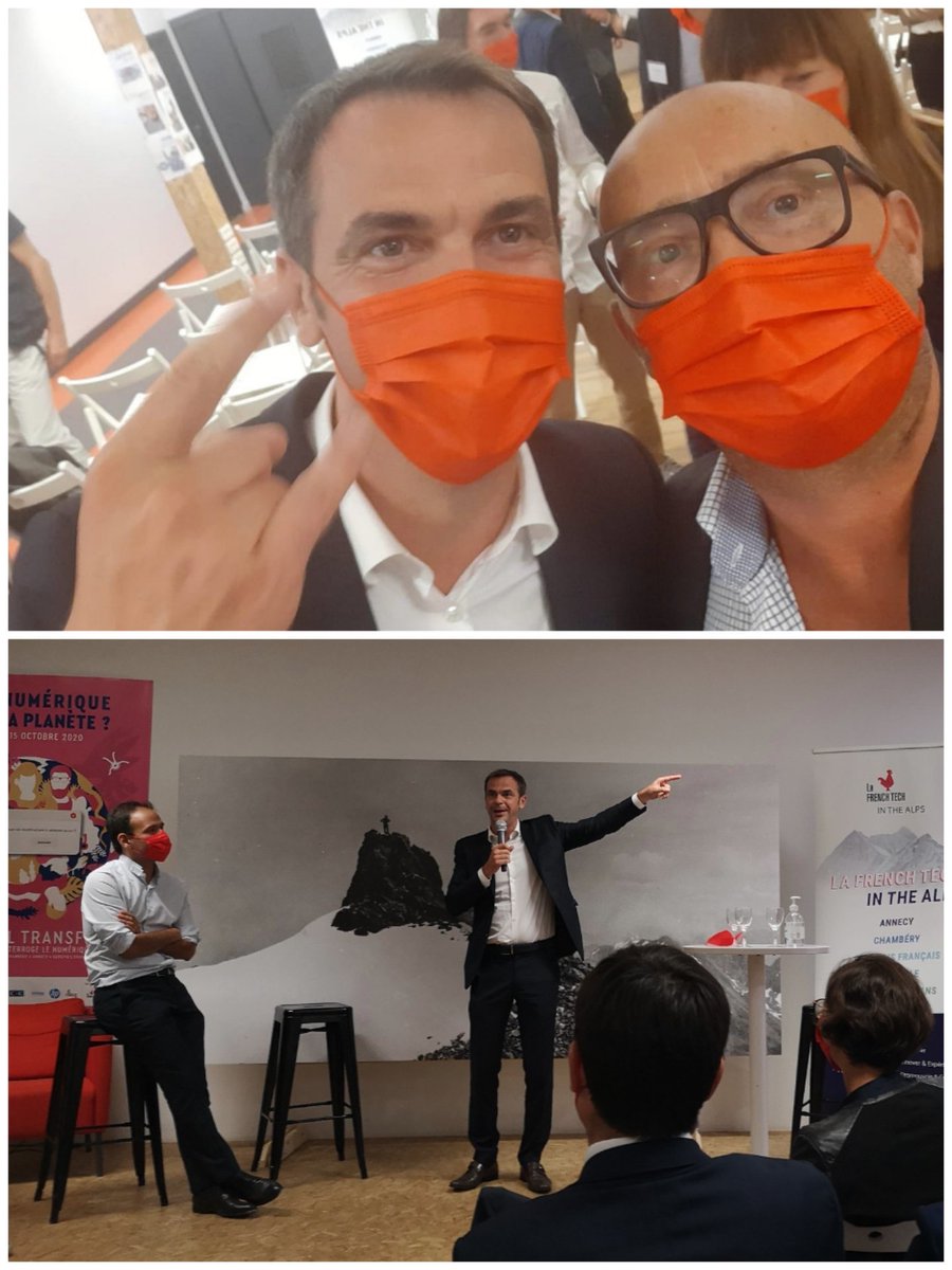 GrenobleAngels's tweet image. #BehindTheScenes 📷
Visite surprise d'@olivierveran lors du déplacement de @cedric_o à #Grenoble #Totem
Retour sur ses terres, d'un grand supporter du lancement de #GrenobleAngels et de la @FTAlpsGrenoble @FTAlps 🤘
@AlpesGrenoble @GrenobleAlpes