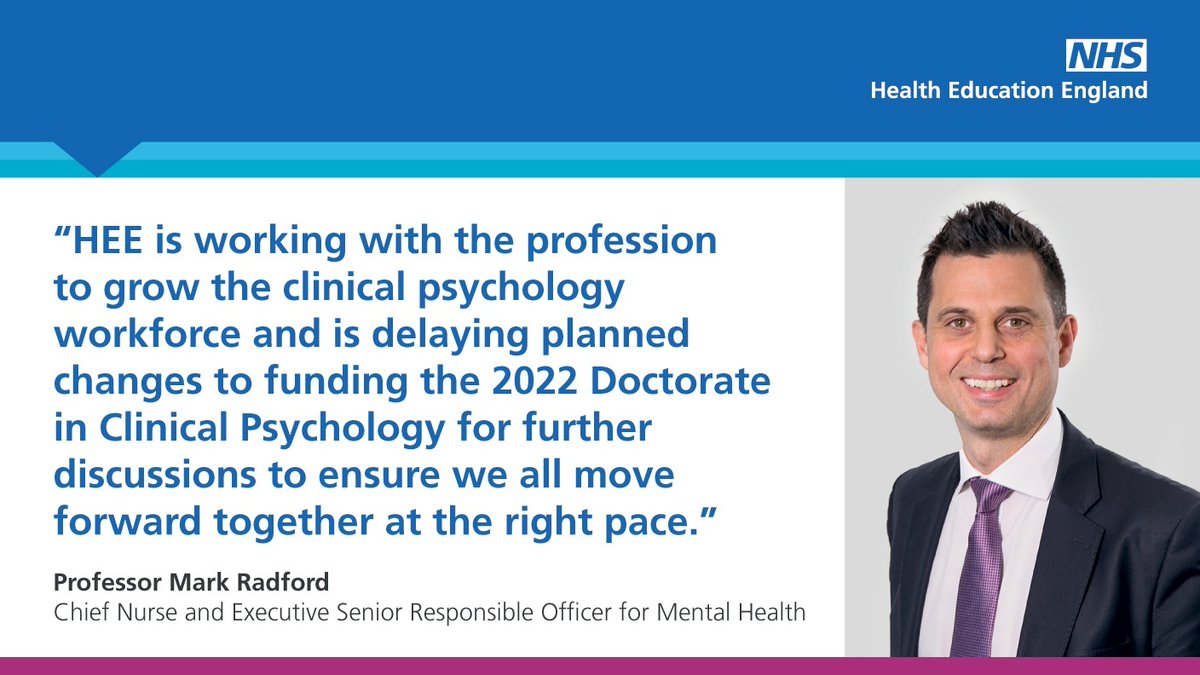 NHSE_WTE's tweet photo. HEE will delay the planned policy change to allow for further discussion on the implementation timeframe, no additional requirements for entry will affect students applying now for entry in 2022.  

Read our updated statement 
https://t.co/af28uRHNFX

@MRadford_HEECN
@NavinaEvans https://t.co/kJz9XZ9znc