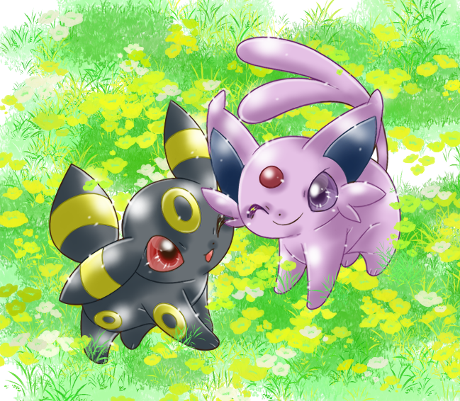 今日のアニポケ楽しみ🥰 #エーフィ #ブラッキー