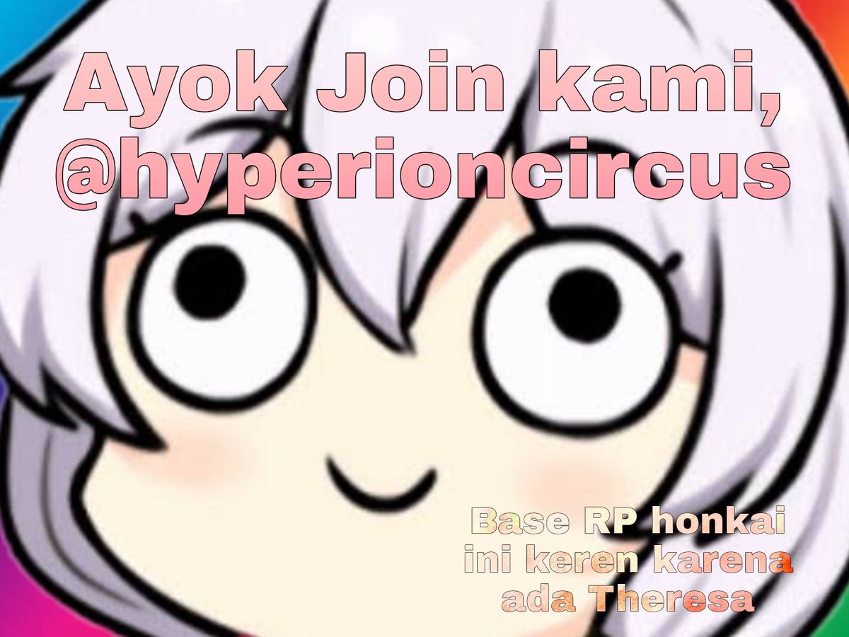 hyperioncircus's tweet photo. Karena Theresa sudah membuat ini sengan baik hati (walaupun sepertinya tertekan)

AYO IKUT!! JIKA CAST SUDAH CUKUP AKAN ADA EVENT PERDANA!! 👍👍 https://t.co/mEypoJgVLd