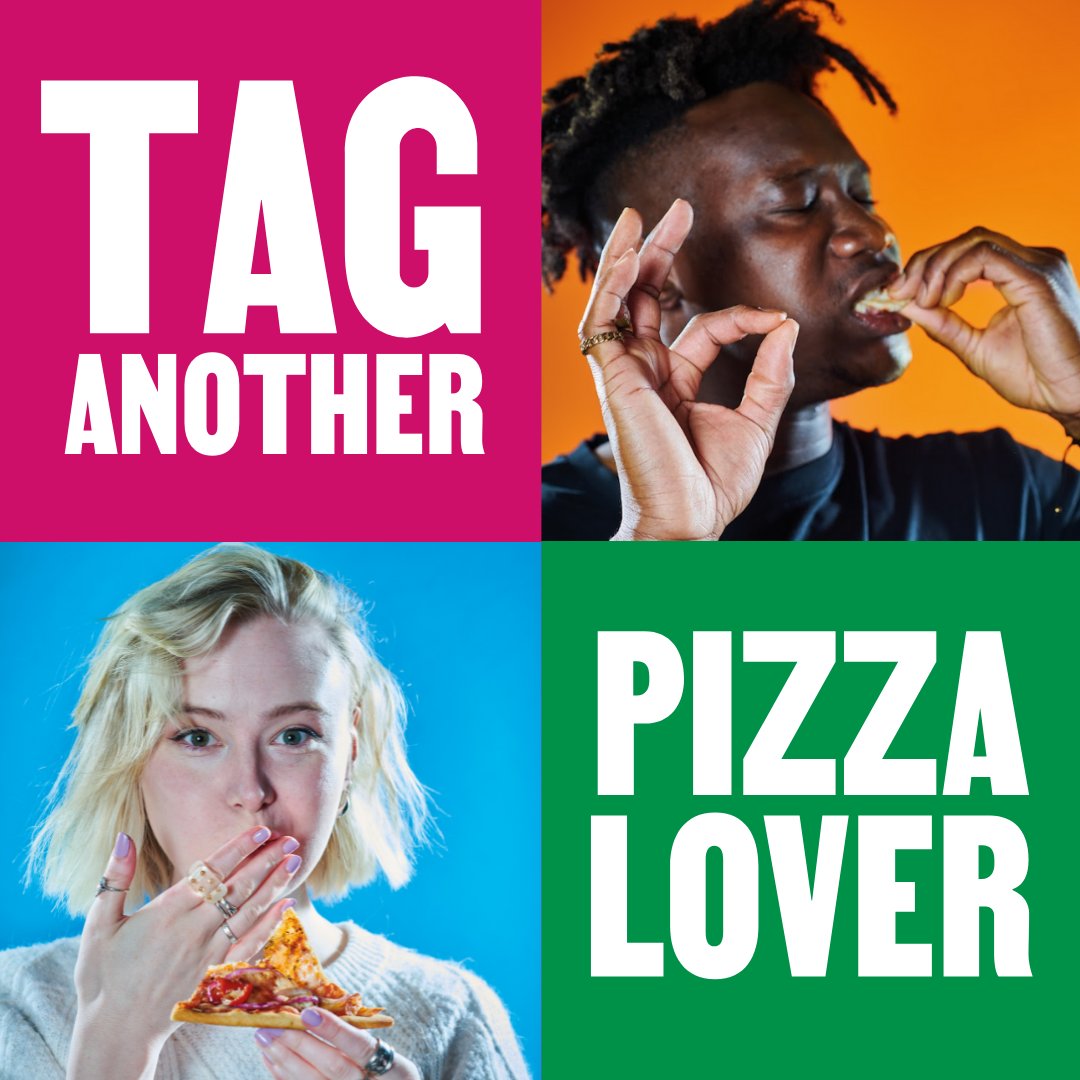 PizzaExpress's tweet image. 🍕 You know the drill 🍕
​
Tag a pizza lover, both follow @PizzaExpress and you could win a £50 gift card.
​
Ends Monday 6th September 11am, winner will be contacted via DM from the @PizzaExpress' verified account.​

Terms Apply.

#Competition #Win #FreePizza